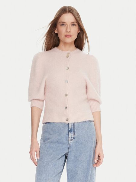 Kontatto Kardigan 3M0873C Różowy Regular Fit. Czerwone kardigany Kontatto, m, bez wzorów, z syntetyku. Za 399.99 zł.