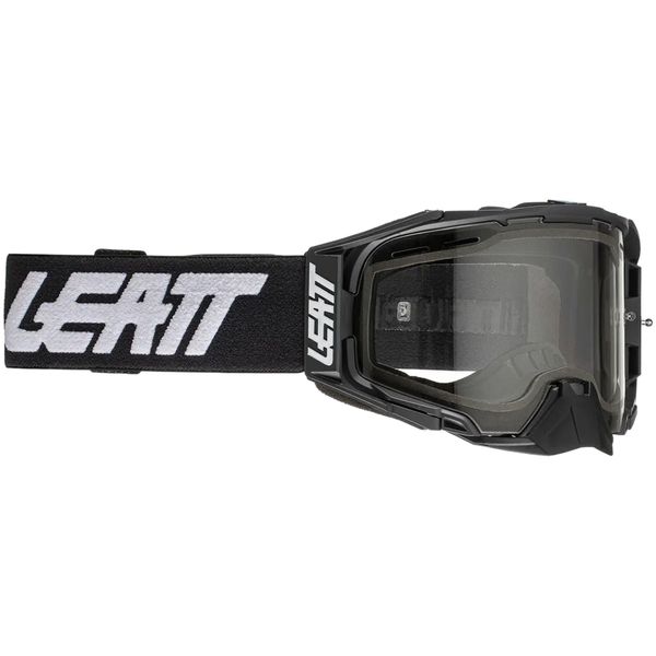 Gogle rowerowe LEATT Goggle Velocity 6.5 Enduro. Czarne okulary przeciwsłoneczne LEATT, bez wzorów, sportowe. Za 599.00 zł.