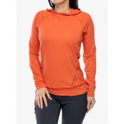 Bluza z kapturem damska Black Diamond Alpenglow Hoody. Brązowe bluzy Black Diamond, bez wzorów, z kapturem. Za 276.99 zł.