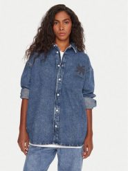 Quiksilver Koszula jeansowa Rahmat EQWWT03150 Niebieski Regular Fit. Niebieskie koszule Quiksilver, s, bez wzorów, z bawełny, bez kołnierzyka, bez ramiączek. Za 349.99 zł.