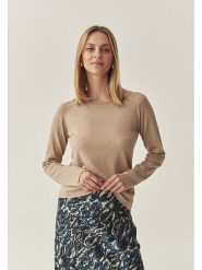 TATUUM Sweter "Brooke" w kolorze beżowym rozmiar: XL. Brązowe swetry Tatuum, xl, bez wzorów, bez ramiączek. Za 97.05 zł.