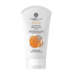 BasicLab Dermocosmetics Protecticus Ochronny Krem do rąk SPF 30 PA++++ Kremy do rąk 75 ml. Dłonie Basiclab. Za 56.00 zł.