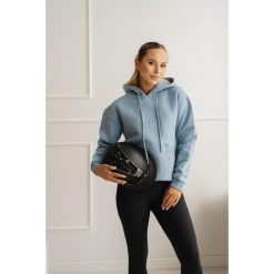 Bluza z kapturem JD ATTACK Elowyn. Czerwone bluzy JD ATTACK, bez wzorów, z kapturem. Za 239.00 zł.
