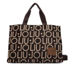 Torebka Liu Jo. Brązowe shopper Liu Jo, bez wzorów, bez dodatków. Za 469.99 zł.