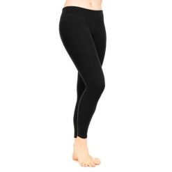 Legginsy termoaktywne damskie Smartwool Classic Thermal Merino Women l. Czarne legginsy Smartwool, l, bez wzorów. Za 364.88 zł.