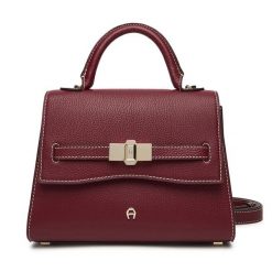 Torebka Aigner. Czerwone torebki klasyczne Aigner, bez wzorów, bez dodatków. Za 3,249.00 zł.