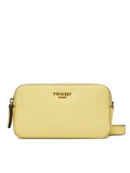 TWINSET Torebka 251TB7275 Żółty. Żółte listonoszki Twinset, bez wzorów, ze skóry, bez dodatków. Za 479.99 zł.