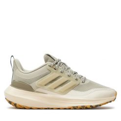 Buty do biegania adidas. Brązowe obuwie sportowe Adidas, bez zapięcia, do biegania. Za 299.99 zł.