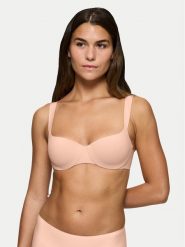 Triumph Biustonosz balkonetka Make-Up Illusion 10217849 Różowy. Czerwone biustonosze Triumph, bez wzorów, z syntetyku. Za 99.00 zł.