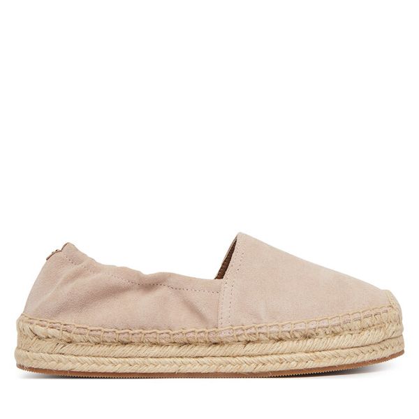Espadryle BOSS. Czerwone espadryle Boss, bez wzorów, bez obcasa, bez zapięcia. Za 699.99 zł.
