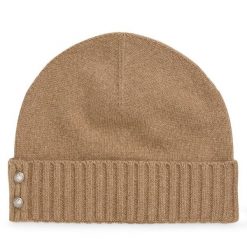 Czapka LAUREN RALPH LAUREN. Brązowe czapki Lauren Ralph Lauren, bez wzorów. Za 379.99 zł.