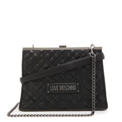 Love Moschino Torba przez ramię Love Moschino Quilted Bag czarny - sztuczna skóra Torby na ramię 1 ct Damski. Czarne torby na ramię Love Moschino, bez wzorów, z materiału, eleganckie, na ramię, pikowane, bez dodatków. Za 755.99 zł.
