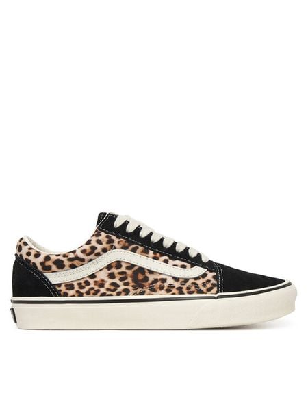 Vans Tenisówki Old Skool VN000E8WYY61 Czarny. Czarne trampki Vans, bez wzorów, z materiału, bez zapięcia. Za 261.99 zł.