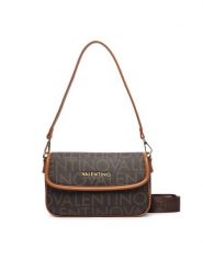 Valentino Torebka Regina Re VBS9IS09 Brązowy. Brązowe torebki klasyczne Valentino, bez wzorów, ze skóry, bez dodatków. Za 609.99 zł.