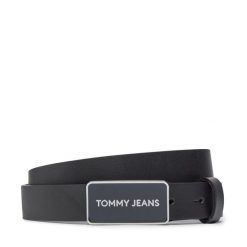 Pasek Damski Tommy Jeans. Czarne paski Tommy Jeans, bez wzorów, z jeansu. Za 119.99 zł.