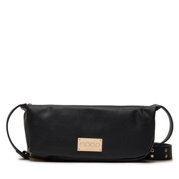 Torebka Nobo. Czarne listonoszki Nobo, bez wzorów, bez dodatków. Za 139.99 zł.
