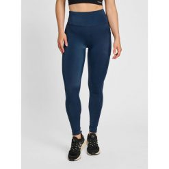Damskie wysokie legginsy Hummel TE Tola. Niebieskie legginsy Hummel, l, bez wzorów. Za 183.50 zł.
