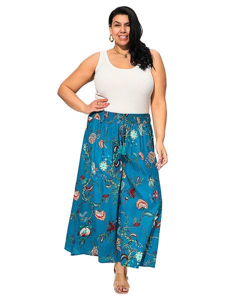 Aller Simplement Spodnie w kolorze niebieskim rozmiar: 50-58. Niebieskie spodnie materiałowe Aller Simplement, na co dzień, bez wzorów, z bawełny, z standardowym stanem. Za 65.54 zł.