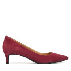 Szpilki MICHAEL Michael Kors. Czerwone szpilki MICHAEL Michael Kors, bez wzorów, bez obcasa, na szpilce, bez zapięcia. Za 579.99 zł.