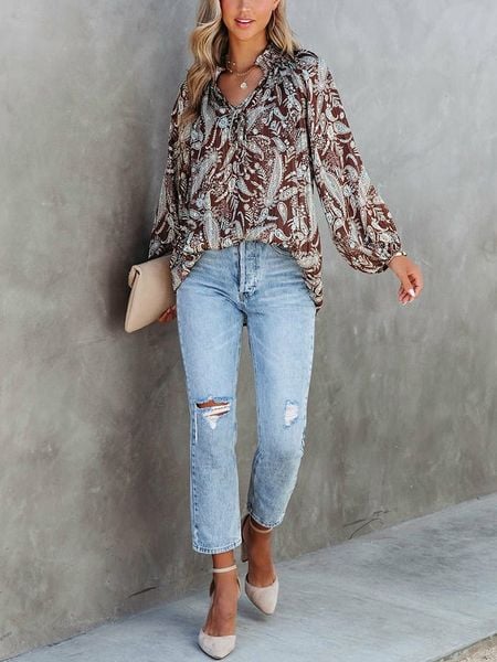 Milan Kiss Bluzka w kolorze brązowym rozmiar: S. Brązowe bluzki Milan Kiss, s, bez wzorów, bez kołnierzyka, bez ramiączek. Za 87.40 zł.