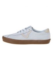 Vans Skórzane sneakersy "Sport Low" w kolorze błękitnym rozmiar: 42. Niebieskie trampki Vans, bez wzorów, ze skóry, bez zapięcia. Za 180.49 zł.