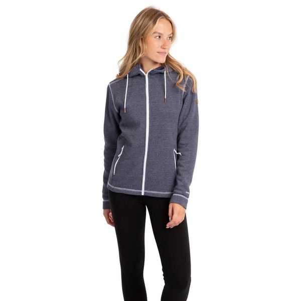 Bluza polarowa Trespass Rootless damska, niebieska S. Fioletowe bluzy Trespass, m, bez wzorów, z polaru. Za 303.99 zł.