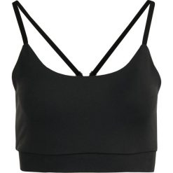 Ladies Yoga Top Black L - Oddychający i elastyczny. Czarne bielizna sportowa ZONE PERFECT, l, bez wzorów, z elastanu. Za 109.99 zł.