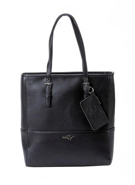 Elegancka torebka Slima – czarna 12L Meatfly. Czarne torby na ramię Meatfly, bez wzorów, z bawełny, biznesowe, na ramię, bez dodatków. Za 203.99 zł.