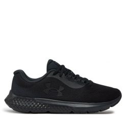 Buty do biegania Under Armour. Czarne obuwie sportowe Under Armour, bez zapięcia, do biegania. Za 219.99 zł.