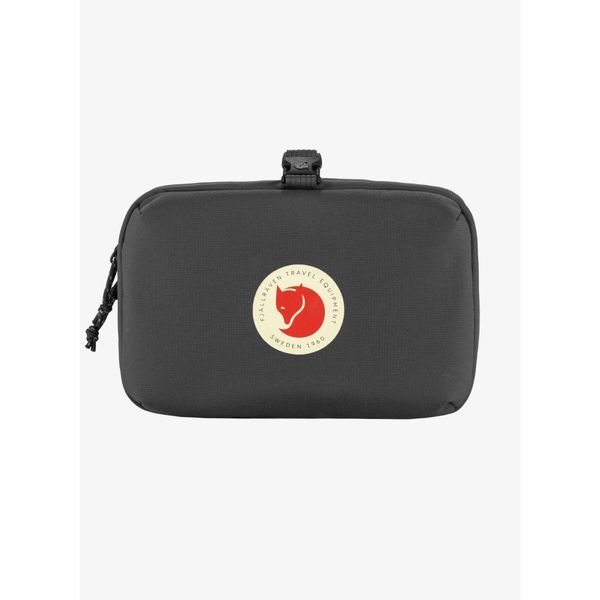 Kosmetyczka Fjallraven Farden Necessity Bag - coal black. Czarne kufry i kosmetyczki Fjällräven, bez wzorów, bez dodatków. Za 248.99 zł.