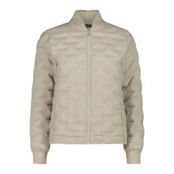 Rozszerzalna kurtka damska CMP. Brązowe kurtki narciarskie CMP, bez wzorów, z puchu, bez kaptura, narciarskie. Za 699.00 zł.