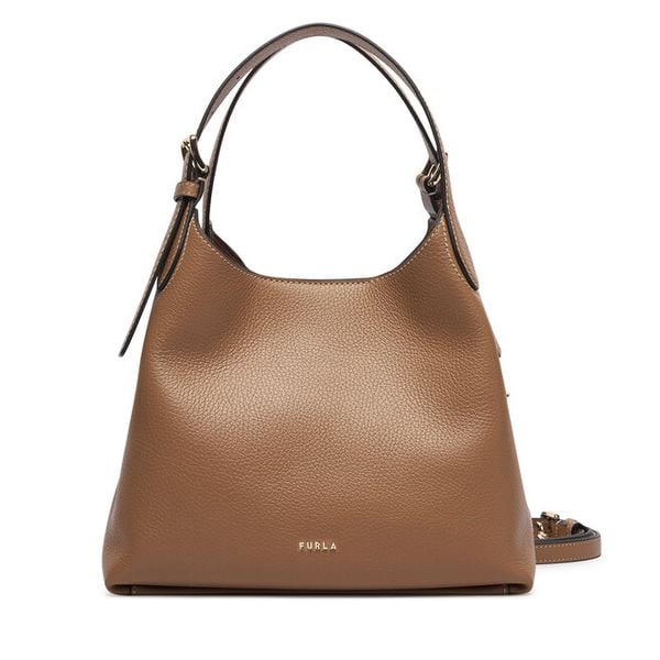 Torebka Furla. Brązowe torebki klasyczne Furla, bez wzorów, bez dodatków. Za 2,019.00 zł.