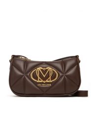 LOVE MOSCHINO Torebka JC4083PP0NLC0313 Brązowy. Brązowe torebki klasyczne Love Moschino, bez wzorów, ze skóry, bez dodatków. Za 879.99 zł.