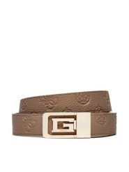 Guess Pasek Damski BW9185 P4430 Brązowy. Brązowe paski Guess, z aplikacjami, ze skóry. Za 149.99 zł.