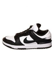 Nike Skórzane sneakersy "Dunk Panda Twist" rozmiar: 38,5. Białe trampki Nike, bez wzorów, bez zapięcia. Za 404.99 zł.