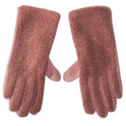 DeeZee 1W6-010-AW20 Różowy. Czerwone rękawiczki DeeZee, bez wzorów, z bawełny. Za 29.99 zł.