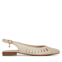 Baleriny Lasocki. Brązowe baleriny Lasocki, bez wzorów, bez obcasa. Za 149.99 zł.