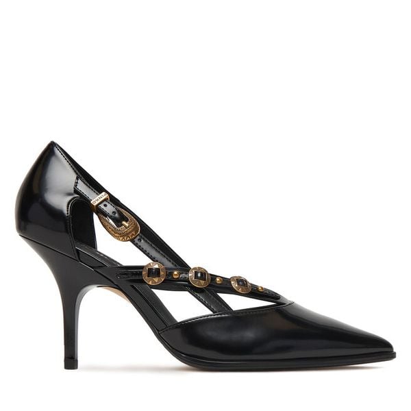 Szpilki PINKO. Czarne szpilki Pinko, bez wzorów, bez obcasa, na szpilce, bez zapięcia. Za 1,119.00 zł.