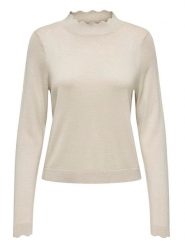 ONLY Sweter w kolorze beżowym rozmiar: M. Brązowe swetry Only, m, bez wzorów, z włókna, bez ramiączek. Za 114.44 zł.