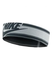 Nike Opaska materiałowa N.100.3550.147.OS Szary. Szare rękawiczki Nike, bez wzorów, z materiału. Za 99.99 zł.