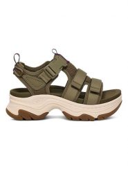 Teva Sandały trekkingowe "hurricane" w kolorze khaki rozmiar: 38. Brązowe sandały Teva, bez wzorów, z otwartym noskiem, bez obcasa, na platformie, bez zapięcia. Za 268.55 zł.