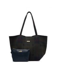 Barbour Torebka LBA0517TN43 Zielony. Zielone shopper Barbour, bez wzorów, z materiału, bez dodatków. Za 744.99 zł.