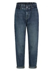 Sublevel Dżinsy - Tapered fit - w kolorze granatowym rozmiar: S. Niebieskie jeansy Sublevel, s, bez wzorów, z podwyższonym stanem. Za 83.42 zł.