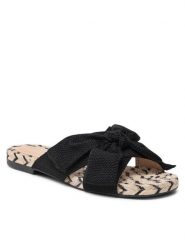 Jenny Fairy Espadryle WSS20482-02 Czarny. Czarne espadryle Jenny Fairy, bez wzorów, z materiału, bez obcasa, bez zapięcia. Za 89.99 zł.