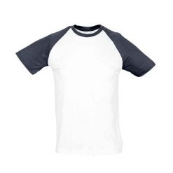 Funky Raglan T-shirt Unisex Dla Dorosłych. Białe t-shirty SOL'S, s, bez wzorów, bez kołnierzyka, bez ramiączek. Za 61.99 zł.