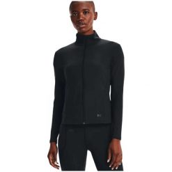 Bluza fitness damska Under Armour Motion. Czarne bluzy Under Armour, m, bez wzorów, z elastanu, bez kaptura. W wyprzedaży za 158.00 zł.