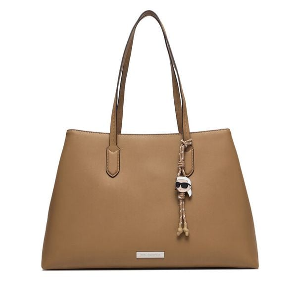 Torebka KARL LAGERFELD. Brązowe torebki klasyczne KARL LAGERFELD, bez wzorów, bez dodatków. Za 999.99 zł.