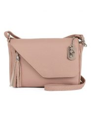 Anna Morellini Skórzana torebka "Lola" w kolorze szaroróżowym - 24 x 18 x 6 cm rozmiar: onesize. Różowe torby na ramię Anna Morellini, bez wzorów, z materiału, na ramię, bez dodatków. Za 173.99 zł.
