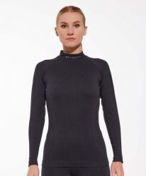 Bluza damska motocyklowa Brubeck COOLER. Czarne bluzy sportowe Brubeck, s, bez wzorów, z materiału, bez kaptura. Za 224.99 zł.