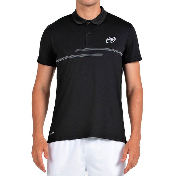 BULLPADEL MENKAR Hombre (Polo). Białe koszulki polo bullpadel, s, bez wzorów, bez kołnierzyka, bez ramiączek. Za 182.50 zł.